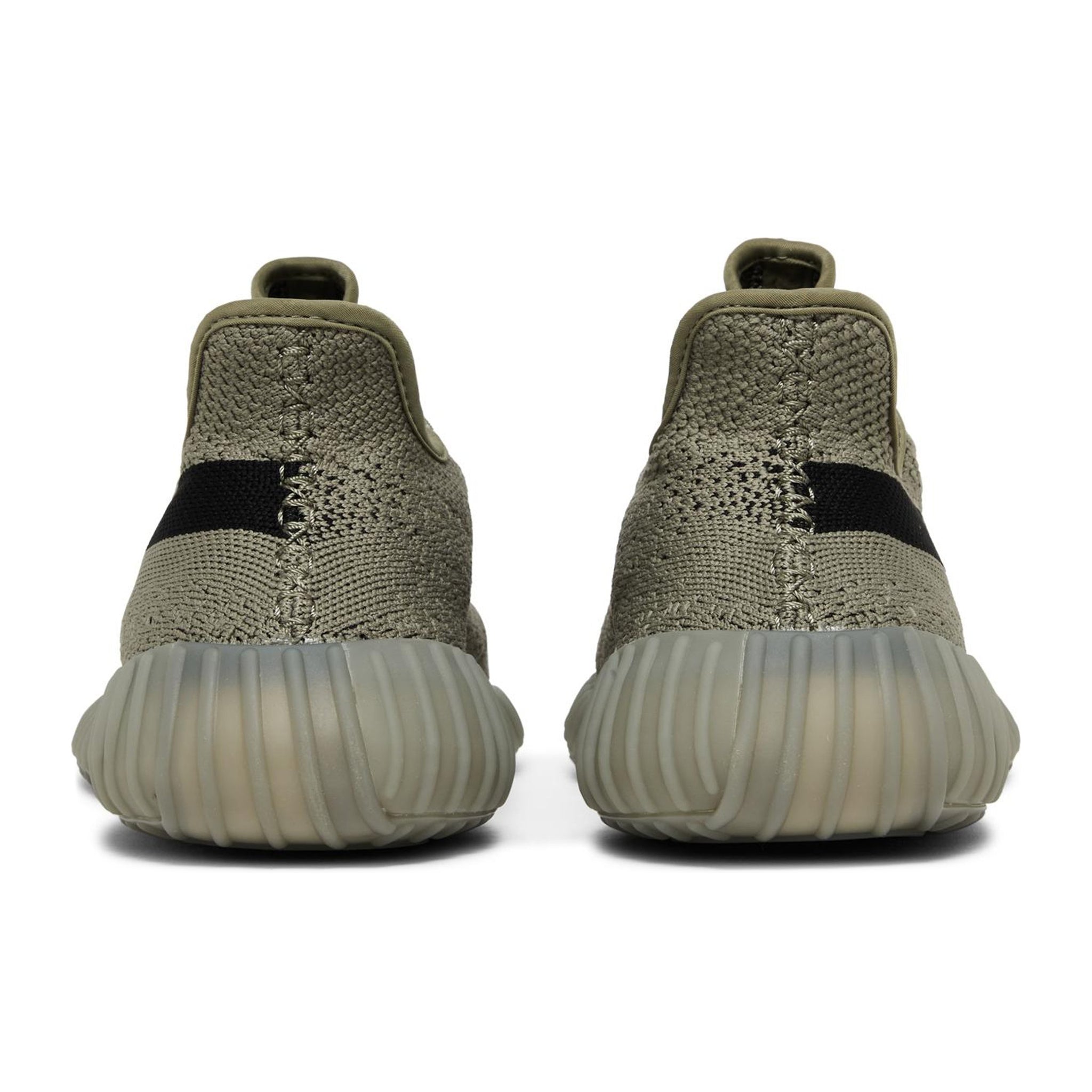 BAck view of Adidas Yeezy Boost 350 V2 Granite HQ2059